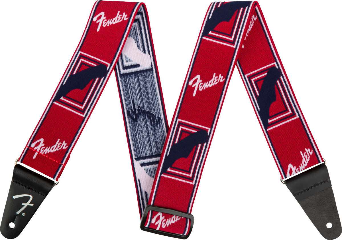 FENDER 2" MONOGRAMMED WEIGHLESS GUITAR STRAP