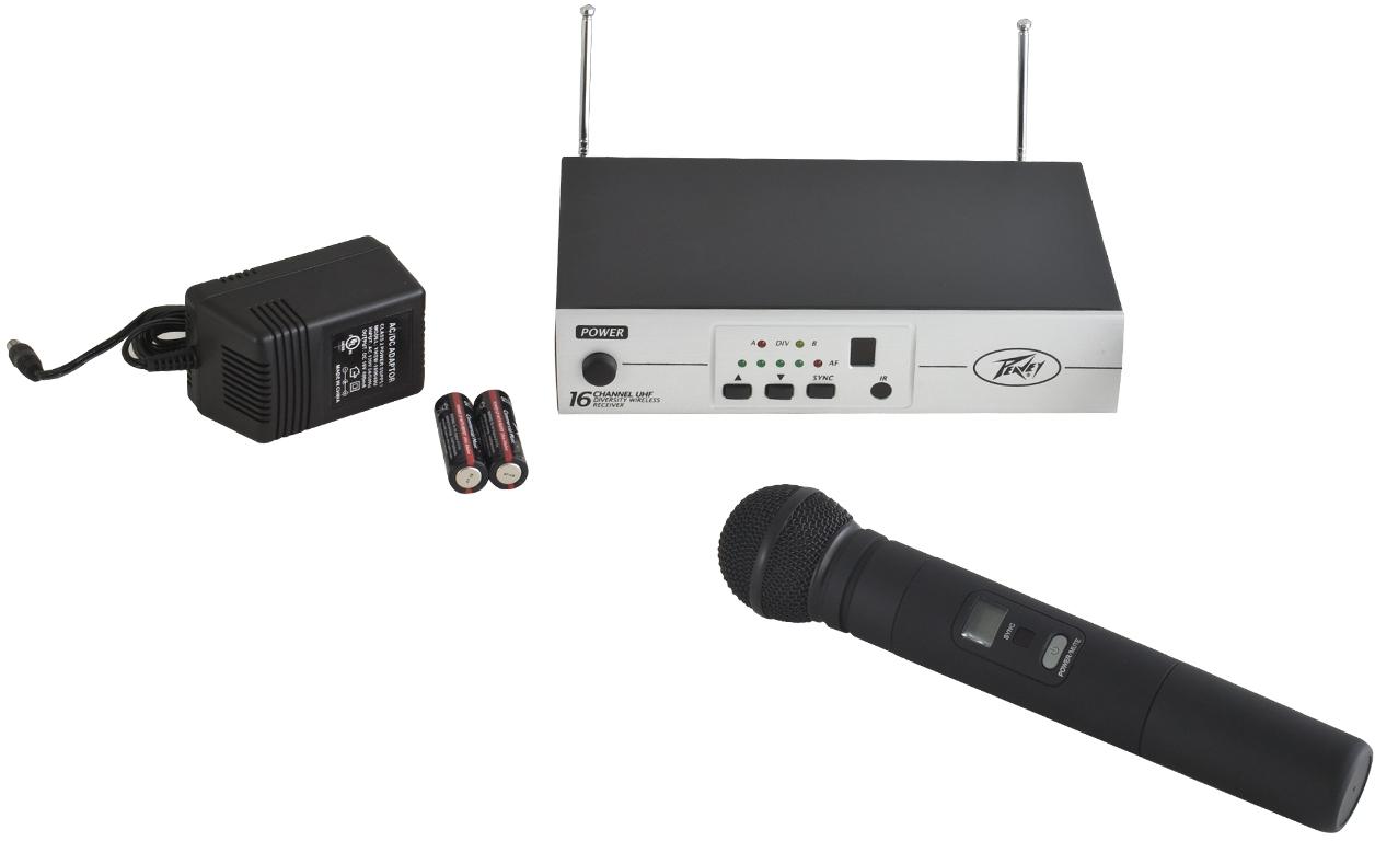 Peavey 16 Channel Uhf Wireless - Handheld Mic (3011510)