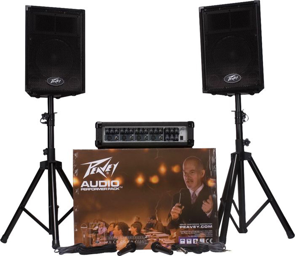 Peavey Audio Performer Pack Complete PA System (595700)